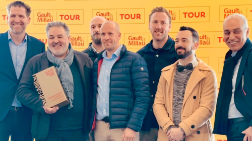 Press release: Mathias Dandine honored by Gault&Millau golden trophée for South France