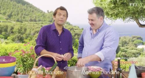 "Petits plats en équilibre" avec Laurent Mariotte sur TF1